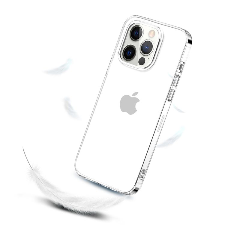 Green Lion Delgado PC Case for iPhone 13 Pro Max 6.1",  Drop Protection - Clear