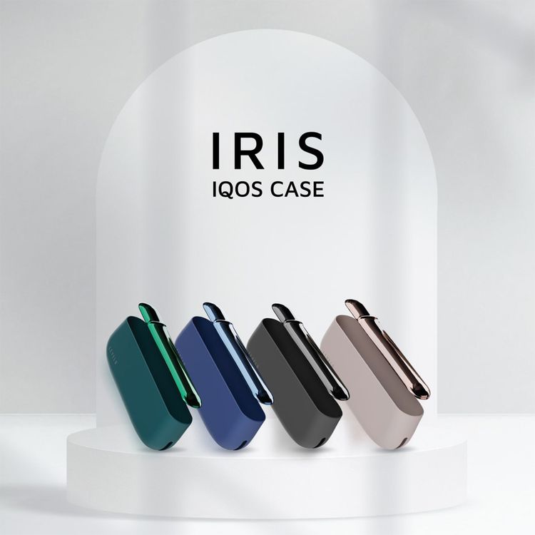 حافظة سيليكون Levelo Iris Pro لجهاز IQOS ILUMA 2023، مقاومة للانزلاق، بلمسة نهائية ناعمة من السيليكون، مقاومة للصدمات والماء والغبار، بغطاء باب بلاستيكي نهائي، نحيفة جداً.