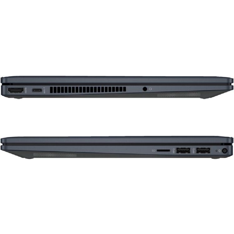 HP Pavilion X360 14 2 in 1 Laptop Intel Core i5-1335U, 8GB RAM, 512 GB SSD, Intel Iris Graphics, 14-Inch FHD Touch, Windows 11 (Arabic/English) - Space Blue 