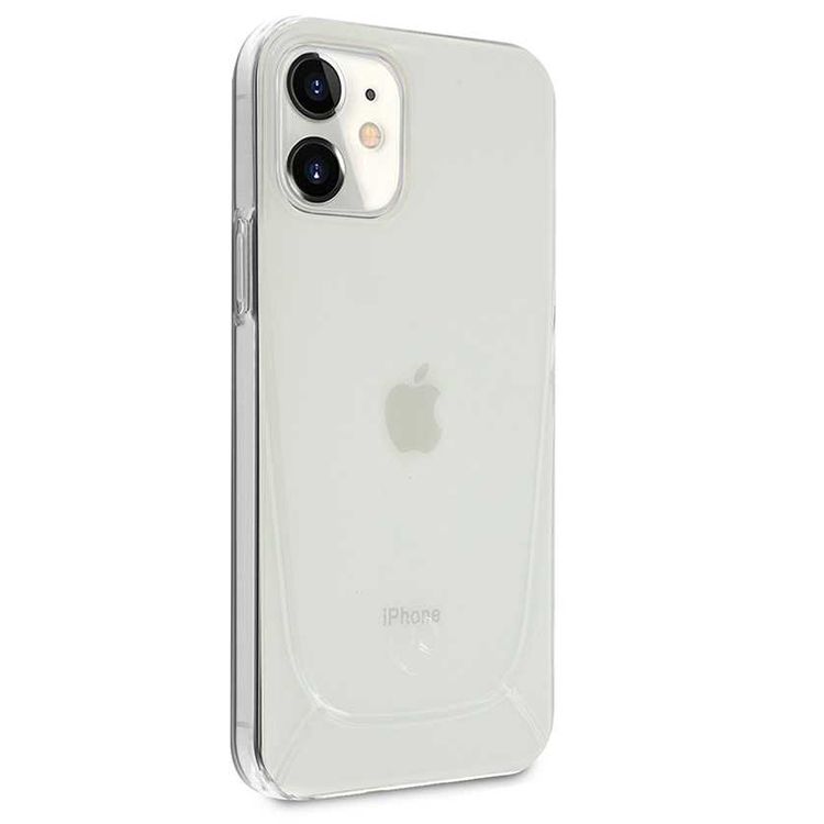 CG MOBILE Mercedes-Benz Transparent Phone Case Embossed 1 Compatible for iPhone 12 Mini (5.4) Officially Licensed - Clear