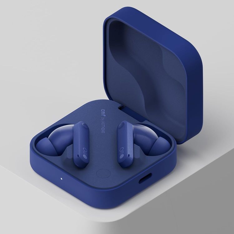 CMF By Nothing Buds Pro 2 with 50dB Hybrid ANC, Up to 43 Hours Battery Life, Type-C Charging Port, Bluetooth Version 5.4, IP55 Water Resistance Level, 11mm Bass Driver, 6mm Micro-Planar Tweeter, Fast Charge Support - Blue