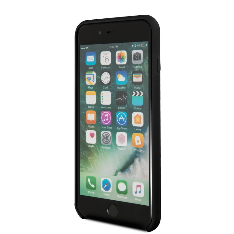 CG MOBILE Ferrari SF Silicone Phone Case Compatible for iPhone 8 / 7 Plus | Protective Mobile Case Officially Licensed - Black