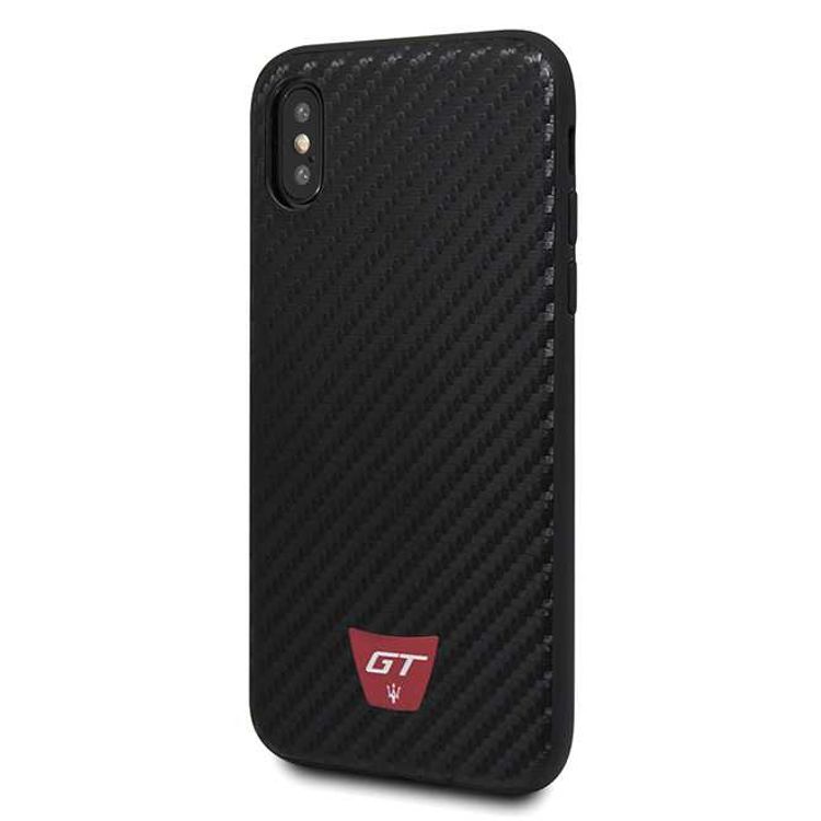 Maserati Gransport GT Real Carbon Hard Case for iPhone X - Black