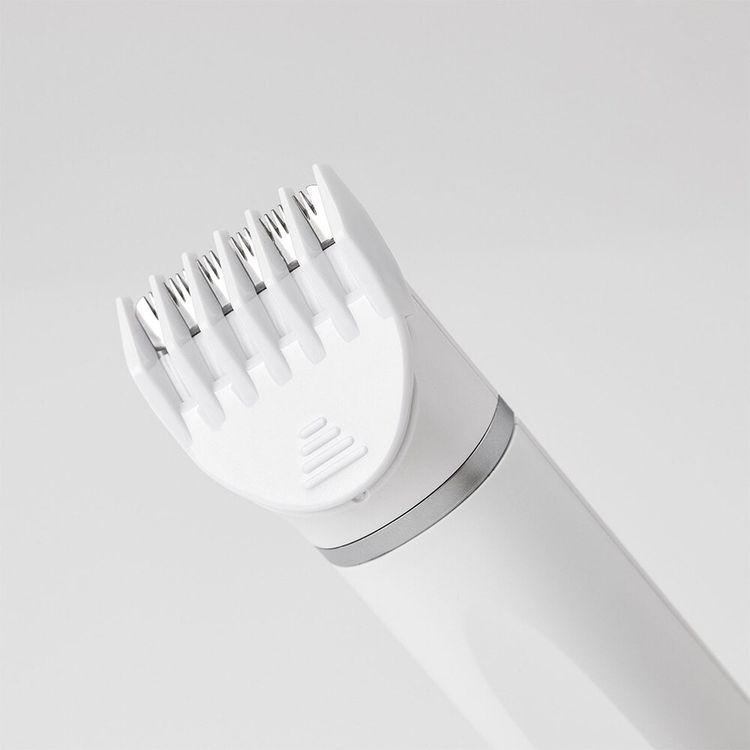 PETKIT 2 in 1 Dogs Cats Trimmer Clippers with Two Blades, Low Noise, Waterproof, Rechargeable Cordless Electric Pets Hair Shavers Clippers for Dogs and Cats - White