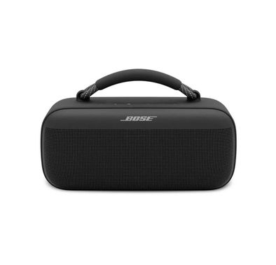 Bose Sound Link Max Portable Speaker with Aluminum, Plastic, Silicon, Steel Material, Up to 20 Hours Battery Life, 5 Hours Charging Time, Bluetooth Version 5.3, USB-C Input/Output & AUX Ports - Black