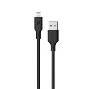 Powerology PVC Type-A to Lightning Cable 1.2m, Bend-Proof...