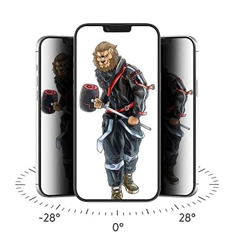 Green Lion 3D Curved Anti-Bacterial Glass for iPhone 11 Pro - Black