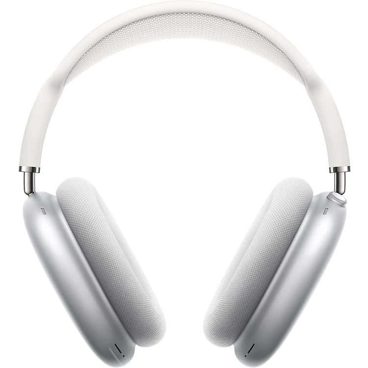 Apple AirPods Max Silver with White Headband, Active noise cancellation, Transparency mode - Silver/ White