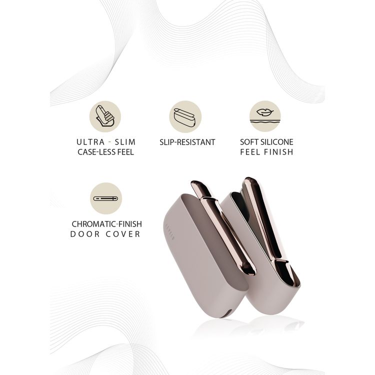 Levelo Iris Pro Silicone Case for IQOS Iluma 2023 - Pebble Beige