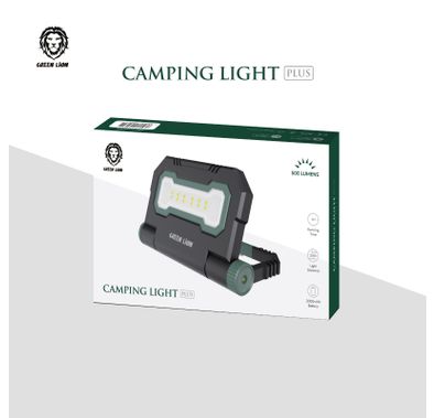 Green Lion Camping Light Plus 2000mAh 500LM - Black