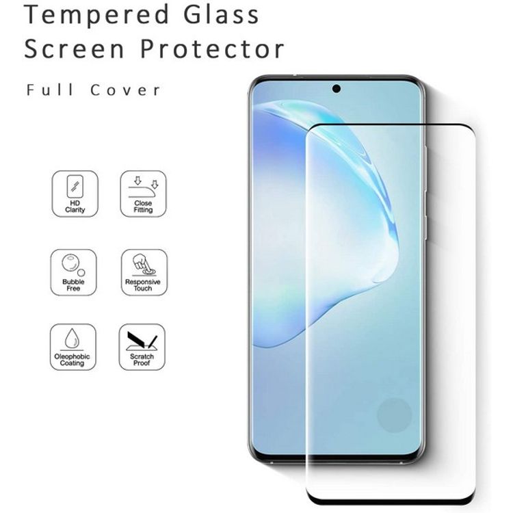 Green Lion 3D Curved Edge Glue Glass Screen Protector, 9H Hardness, Anti-Scratch & Anti-Fingerprint, Oil resistance, Shatter-proof, Crystal Clear Tempered Glass