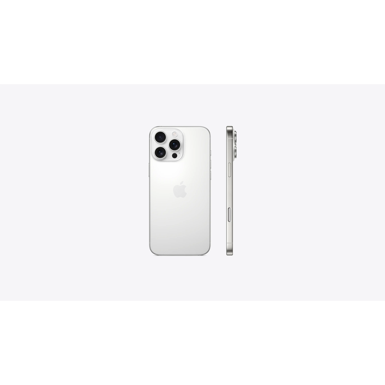 واقي عدسة Liberty Guard iPhone15 Pro Max /15Pro مع مجموعة التثبيت وتقنية الطلاء المضاد للانعكاس - تيتانيوم أبيض