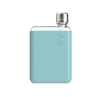 Memobottle A6 Silicone Sleeve with Thermal Insulation, Non-Toxic Material, Drop Protection, Matte Finish, Soft & Stylish - Sea Mist