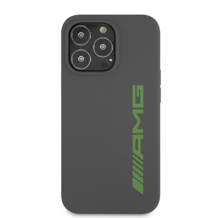 CG MOBILE AMG Liquid Silicone Case with Big Logo Compatible for iPhone 13 Pro Max (6.7") Easy Access to All Ports, Shock-Absorption, Anti-Scratch, & Drop Protection