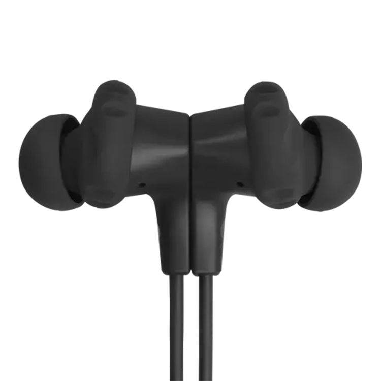 سماعات JBL Endurance Run 2 الرياضية اللاسلكية، IPX5، بلوتوث 5.0، ميكروفون مدمج، جهاز تحكم عن بعد في الكابل - أسود