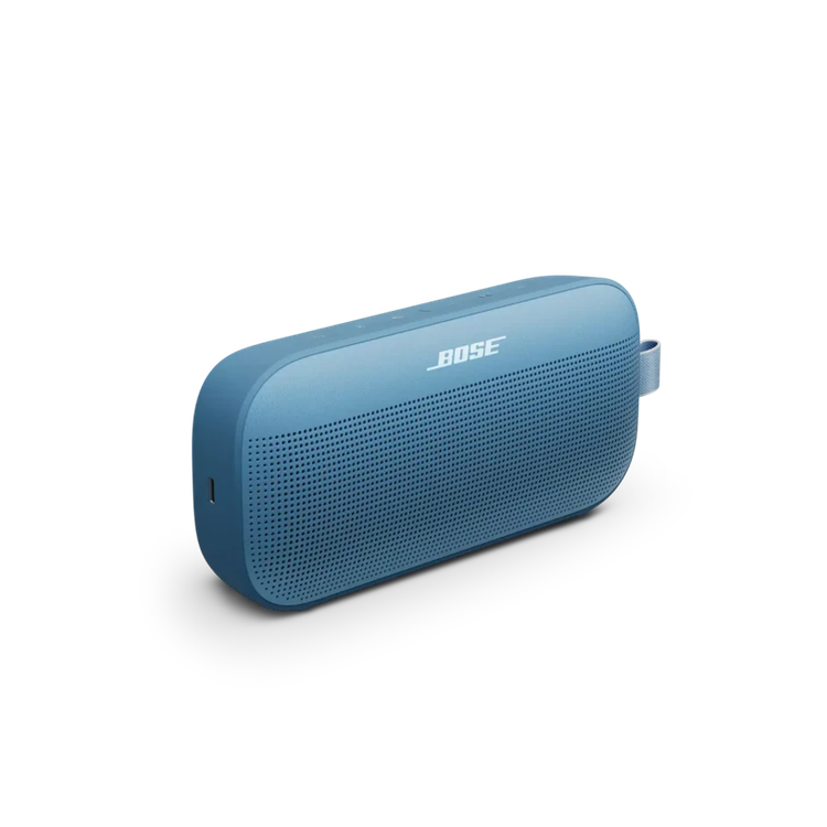 Bose Soundlink Flex II ( 2nd Gen) Bluetooth Speaker, Portable, Bluetooth 5.3, IP67, Google Fast Pair, Built-in Microphone for Calls - Blue