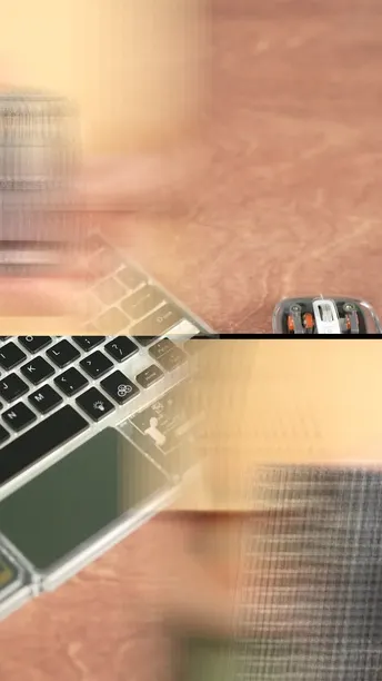 Green Lion Transparent Duo Wireless Keyboard & Mouse, Bluetooth 3.0, 5million Clicks Life Span, Universal Compatibility