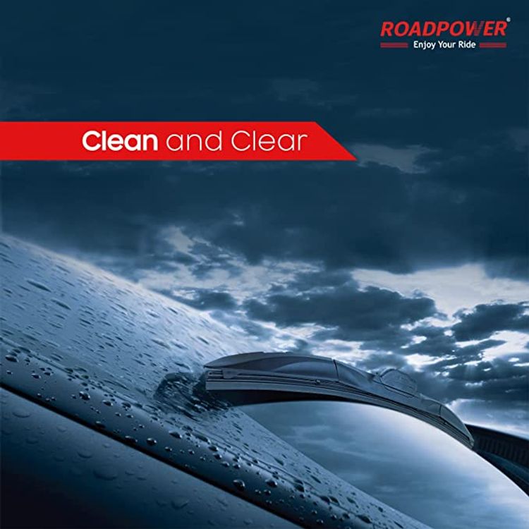 ROADPOWER Quality Performance Premium windshield wipers for Original Equipment Replacement and Refills Fit Honda, Mazda, Toyota, Tacoma, kia,+More Cars Pack of 1 - 20 Inch