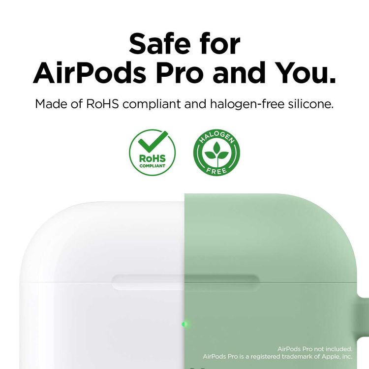Elago Original Hang Case for Airpods Pro - Pastel Green