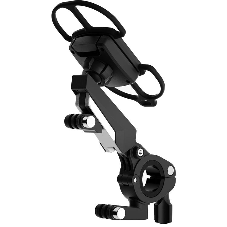 Porodo Secure Grip Shock-Absorption Bicycle Mount - Black