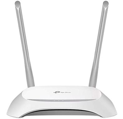 TP-Link Roll over image to zoom in 300Mbps Wireless N Router - White