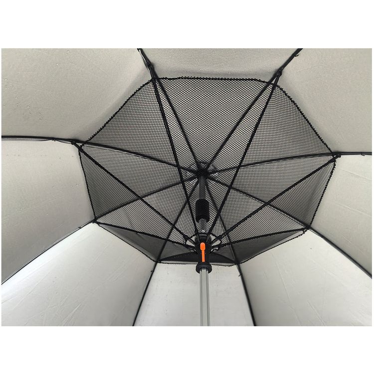 Porodo Lifestyle Cool Mist Umbrella with 2600mAh Battery Capacity, Built-in Fan & Hydrating Mist, Type-C Charging Port, 1 Hour Charging Time, Up to 3 Hours Working Time, UV Protection - Black