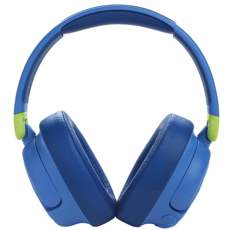 JBL Junior 460NC Wireless Kids Headphones with Active Noise Cancelling, Built-In Microphone, Multi-Point Connection, 30 Hours Battery Life - Blue