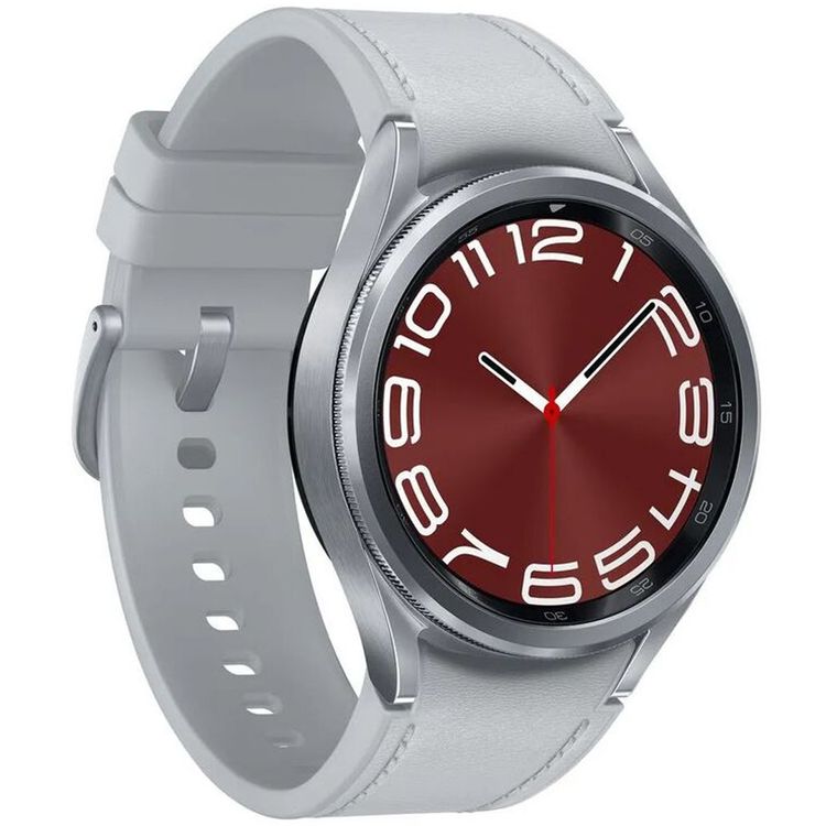 Samsung Galaxy Watch 6 Classic, 43mm Display, Fast Charge, NFC, Fall Detection &Emergency SOS Calling, Sleep Tracking, Personalized HR Zone - Silver 
