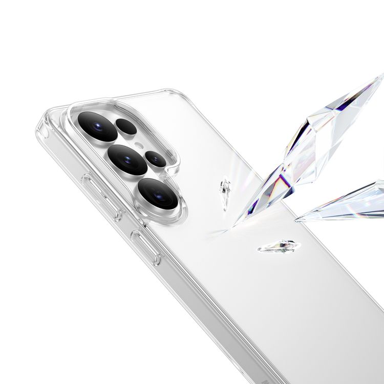 Green Lion Crystal Clear Case with S26 Ultra Devices Compatibility, Anti Scratch Design, Camera Protection, Comfortable Grip, Drop Protection, Antimicrobial Coating, Enduring Clarity, Anti Fingerprint, PC-TPU Hybrid - Clear Color