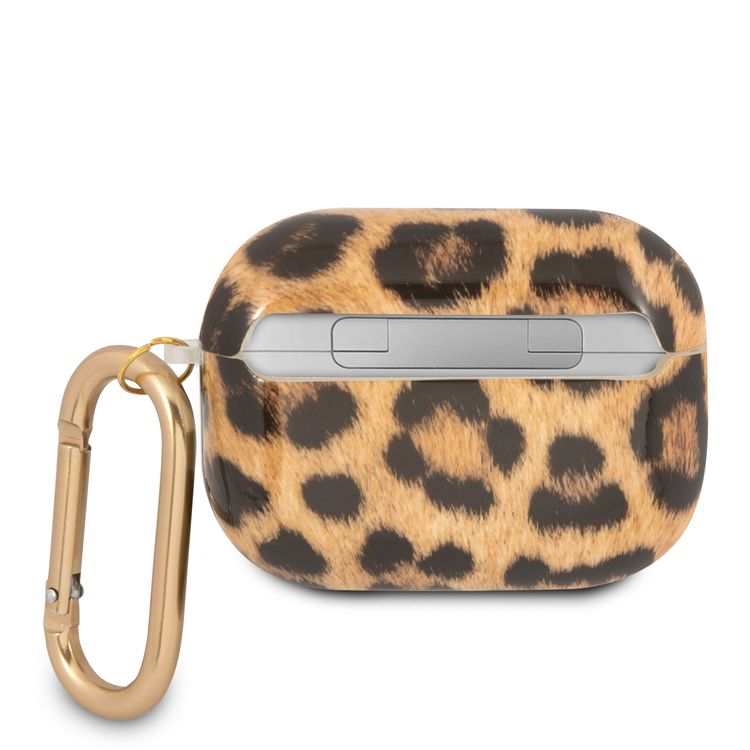 جراب سي جي موبايل من غيس مصنوع من مادة البولي يوريثان الحراري اللامعة مع حلقة مضادة للفقد متوافقة مع ايربودز، مقاوم للخدش وغطاء ممتص للصدمات وغطاء حماية من السقوط متوافق مع ايربودز، برو المرخص رسميًا