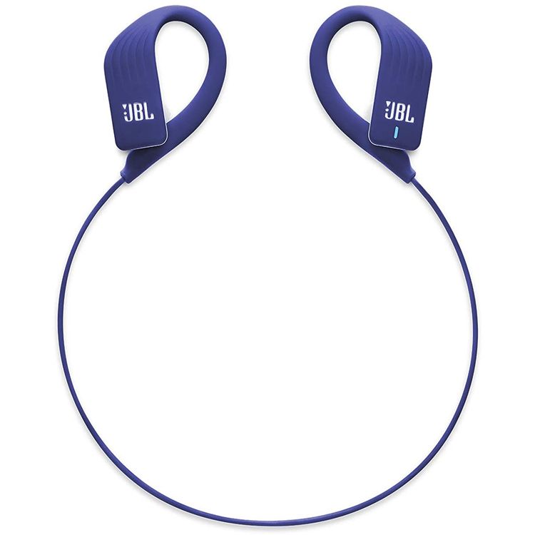 JBL Endurance Sprint Waterproof Wireless In-Ear Sport Headphones With Touch Controls, 8 Hours Playtime, Magnetic Hook Design with Hands-free Calls - Blue