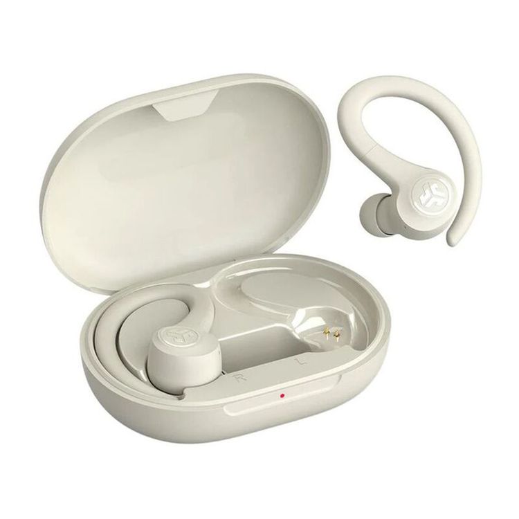 JLAB Go Air Sport True Wireless Earbuds, Touch Controls, Dual Connect, Type-A Charge Plug, 2 Hours Case Charging Time - Sand