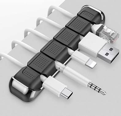Ahastyle Aluminum Silicone Multipurpose Cable Clips/Organ...
