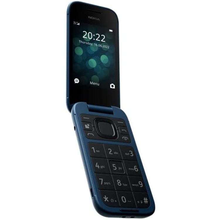 Nokia 2660 Flip 4G, Dual SIM  - BLUE MIDDLE EAST VERSION