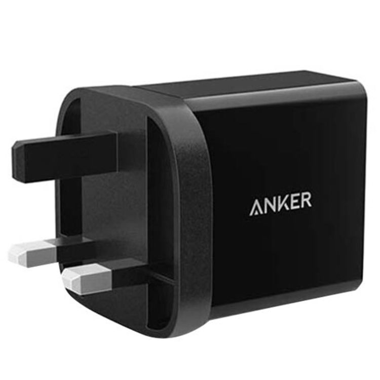 Anker 24w 2-port USB Wall Charger and Micro USB BK