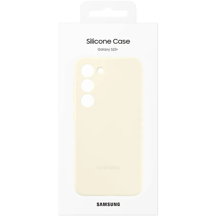 Samsung Galaxy S23+ Silicone Case - Ivory