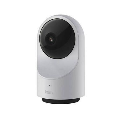 Kami Y32 Home Security Camera System 1080p HD Indoor Smart Surveillance Cam Motion-Activated with Wireless Wi-Fi 2-Way Audio 1 Year Free Cloud Storage, Night Vision