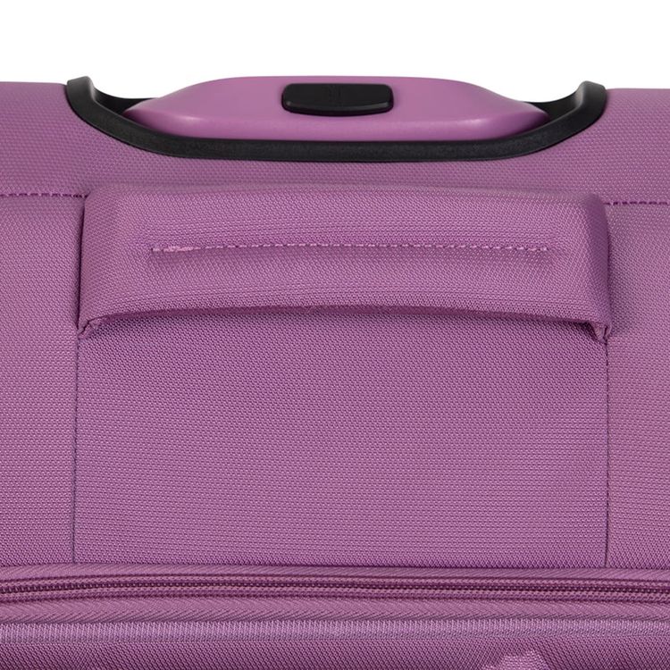 حقيبة أطفال حورية البحر ميرياد رف، سعة 25 لتر، قشرة ناعمة، 8 عجلات دوارة - لون بانسي فاتح