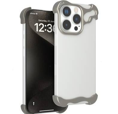 Levelo Metallo Pro Aluminum Bumper Case for iPhone 16 Pro...