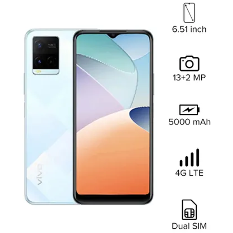 فيفو Y21 ثنائي الشريحة 4 جيجا رام 64 جيجا 4G LTE - نسخة الشرق الأوسط