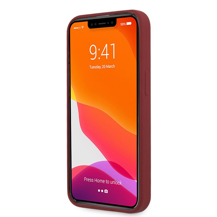 CG MOBILE Mercedes Benz Liquid Silicone Case with Microfiber Lining Compatible for iPhone 13 (6.1") Anti-Scratch, Easy Access to All Ports, Drop Protection