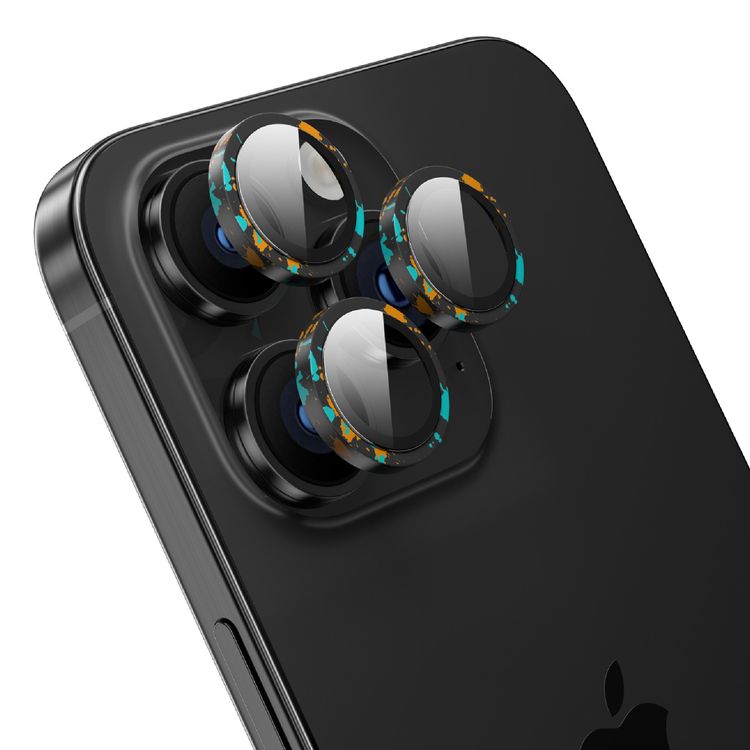 Green Lion iPhone 15 Pro / Pro Max For Camo High Transparency Camera Lens - Black