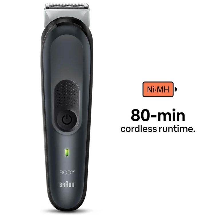Braun Bodygroomer BG3340 Full Body Care with SkinShield Technology - Gray