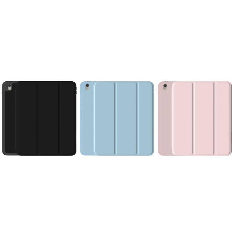 Devia Leather Case with Pencil Slot For iPad Air 4th and 5th Generations 10.9 (2022 & 2020) - Black