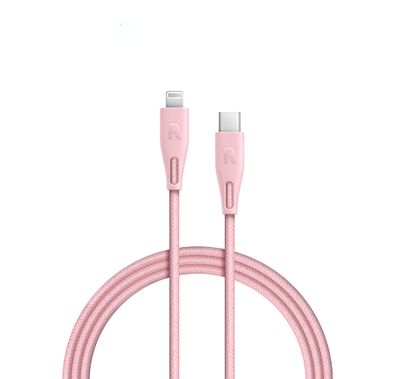 iPhone Cable To Type-C RAVPower RP-CB1004PNK Lightning Cable to Type-C - Pink