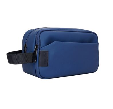 Green Lion Urban Travel Pouch, Reinforced Handle, Fits More Accessories, Cable Organizer, Multiple Pockets & Doubles as a Premium Toiletry Kid, Strong Bearing Capacity - Blue