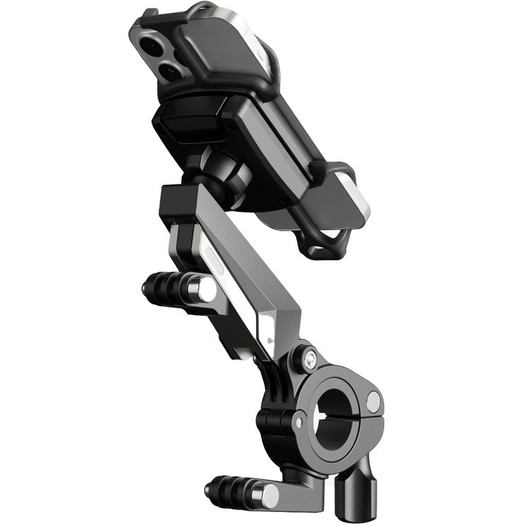 Porodo Secure Grip Shock-Absorption Bicycle Mount - Black
