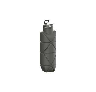 Porodo Fold-Flat Leakproof Silicone Bottle with 700mL Capacity, Foldable Design, BPA-Free, Food-Grade Material, Compact & Lightweight - Green