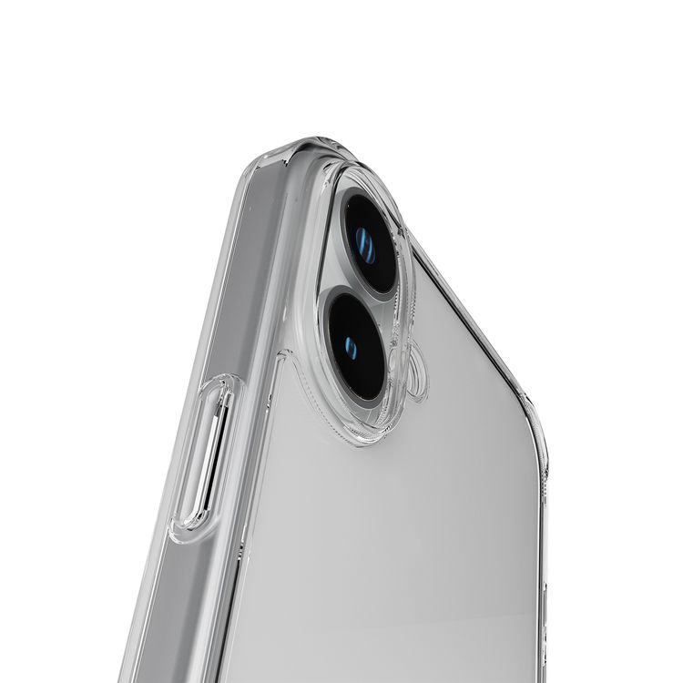 Levelo Clara Case for iPhone 16 Pro Plus with Clearview Technology, 3H Scratch Resistance - Clear