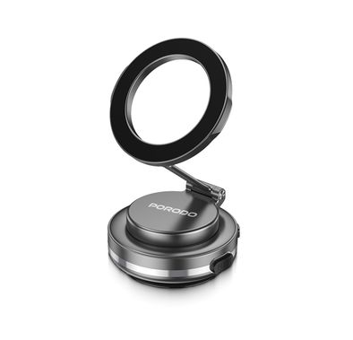 Porodo Vacuum Lock MagSafe Phone Holder with One-Touch El...